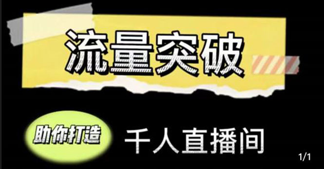 （4163期）直播运营实战视频课，助你打造千人直播间（14节视频课）-创奇社