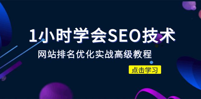 （6501期）1小时学会SEO技术 网站排名优化实战高级教程-秒杀市面95%收费几千的SEO教程-创奇社