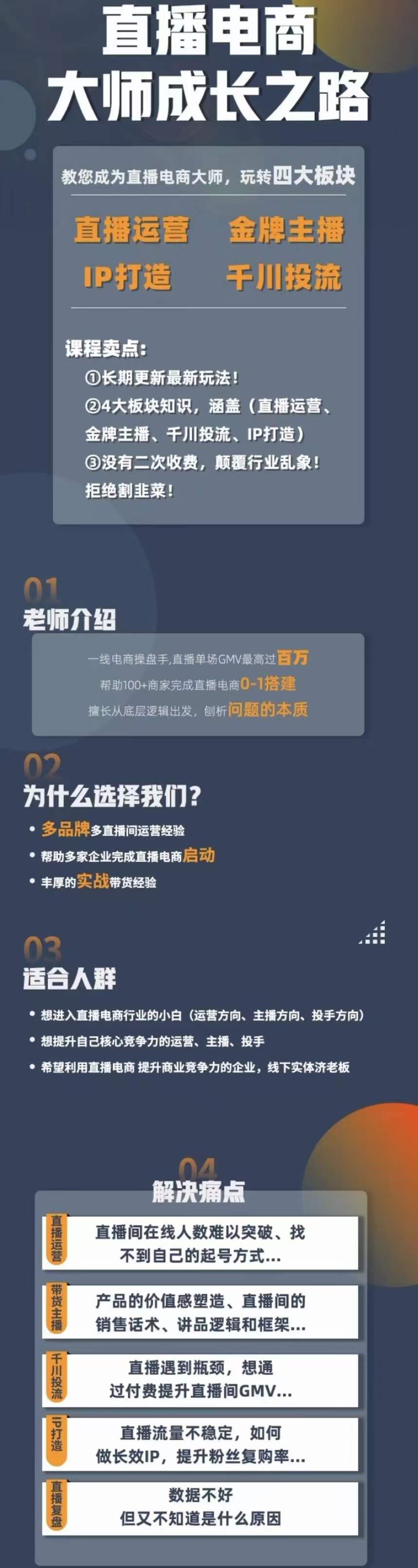 （4200期）直播电商高手成长之路：教你成为直播电商大师，玩转四大板块（25节）-创奇社