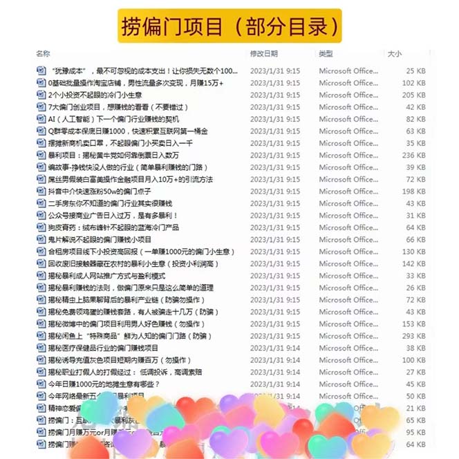 （5750期）千款捞偏门小本创业小项目，总有一款适合你【无水印】-6