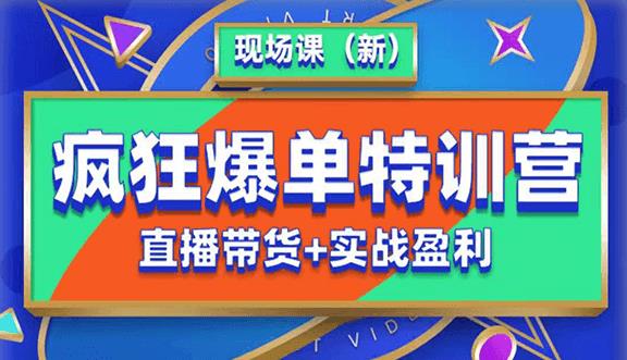 抖音短视频疯狂爆单特训营现场课（新）直播带货+实战案例-创奇社 - AI前沿·副业变现·资源教程！