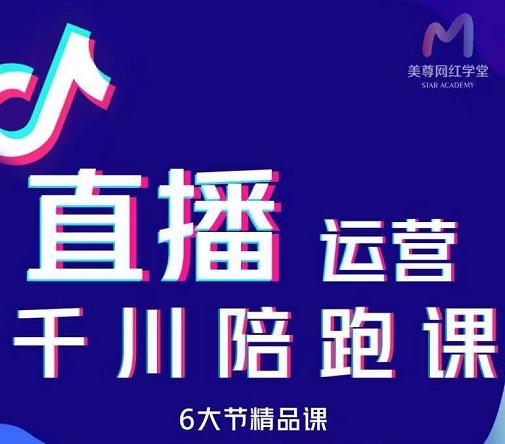 美尊-抖音直播运营千川系统课：直播​运营规划、起号、主播培养、千川投放等-创奇社 - AI前沿·副业变现·资源教程！