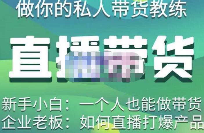 硬核传媒·直播带货（私人教练），实操实战教学，通俗易懂，学完后新手小白一个人也能做带货-创奇社 - AI前沿·副业变现·资源教程！