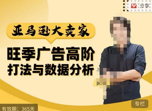 阿甘·亚马逊大卖家广告高阶打法与数据分析，走出传统广告误区；揭秘大卖惯用打法；数据驱动广告决策-创奇社 - AI前沿·副业变现·资源教程！