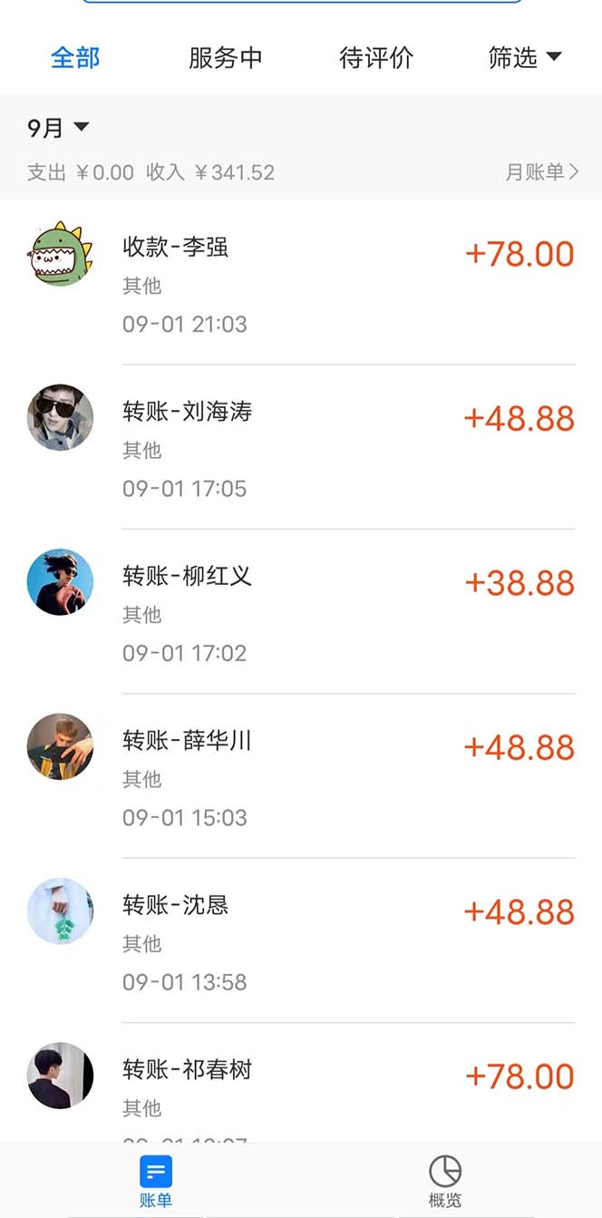 （7292期）日引500+色粉轻松月入上万九月份最新男粉项目（附753G素材）-3