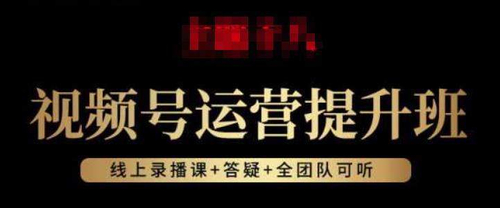 视频号运营提升班：视频号起号逻辑，视频号选品技巧及带货-创奇社 - AI前沿·副业变现·资源教程！