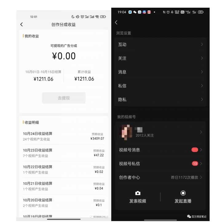 一条视频收益3000+，一条作品涨粉2000+，视频号流量爆炸·的秘籍-2