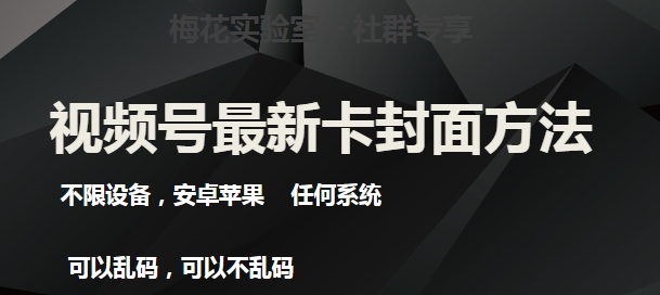 梅花实验室社群最新卡封面玩法3.0，不限设备，安卓苹果任何系统-创奇社 - AI前沿·副业变现·资源教程！