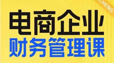 电商企业财务管理线上课，为电商企业规划财税-创奇社 - AI前沿·副业变现·资源教程！