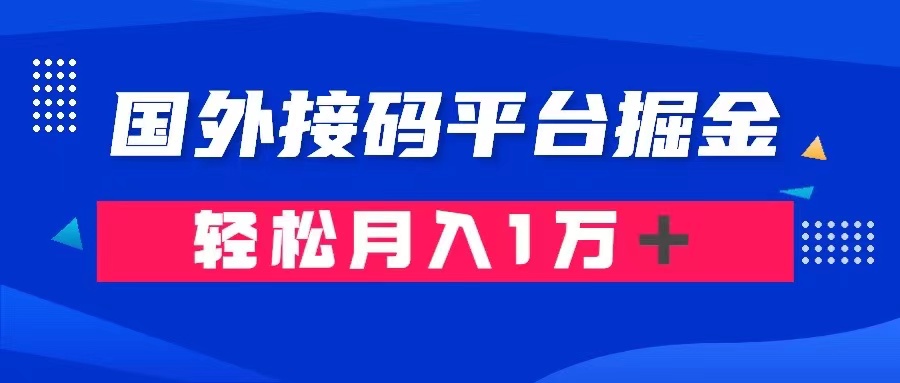 （8058期）通过国外接码平台掘金卖账号： 单号成本1.3，利润10＋，轻松月入1万＋-创奇社