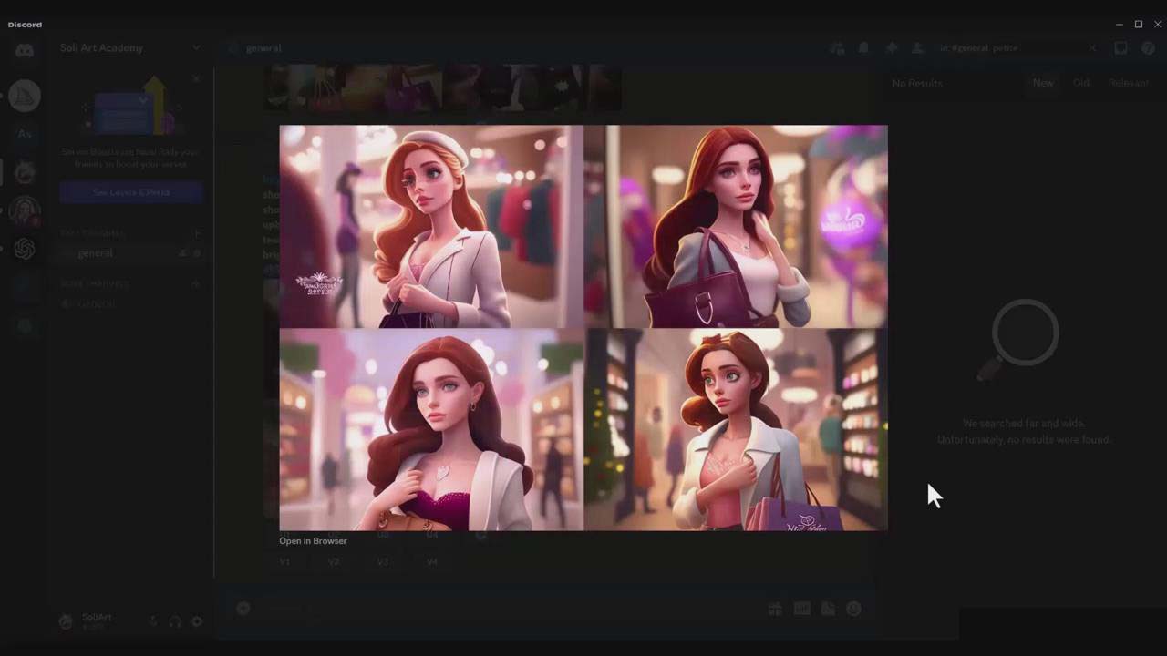 （8912期）掌握 MidJourney V5 AI + ChatGPT创建一致的角色设计图像-22节课-中英字幕-6