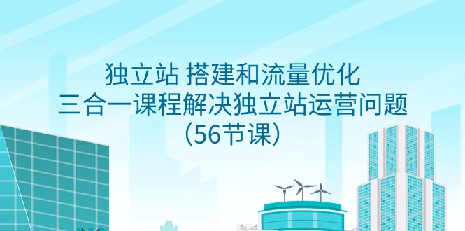 （9156期）独立站 搭建和流量优化，三合一课程解决独立站运营问题（56节课）-1