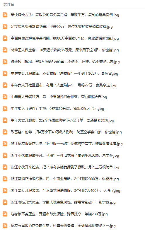 （9607期）真实有效391套商业模式，年入几十到几百万案例解析（电子书+视频+图文）-3