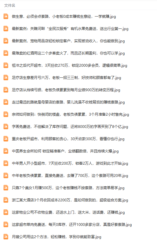 （9607期）真实有效391套商业模式，年入几十到几百万案例解析（电子书+视频+图文）-5