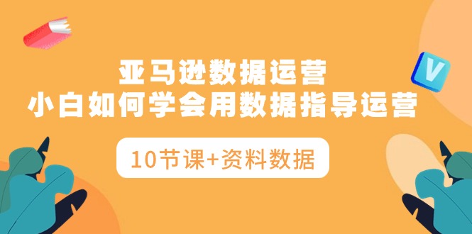 （10158期）亚马逊数据运营，小白如何学会用数据指导运营（10节课+资料数据）-创奇社