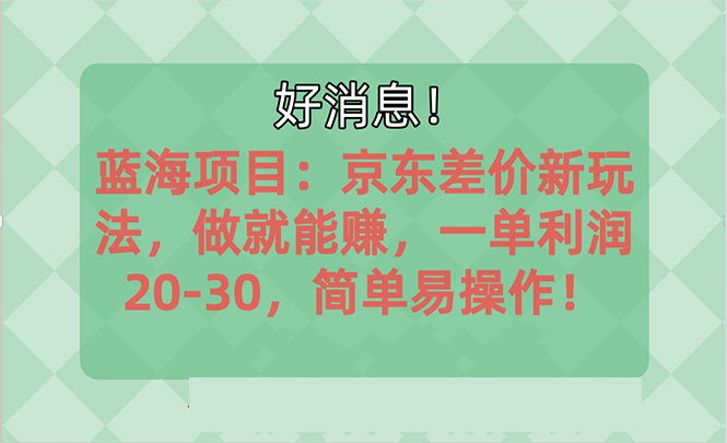 （10989期）越早知道越能赚到钱的蓝海项目：京东大平台操作，一单利润20-30，简单…-创奇社