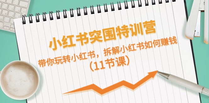 （10868期）小红书突围特训营，带你玩转小红书，拆解小红书如何赚钱（11节课）-创奇社
