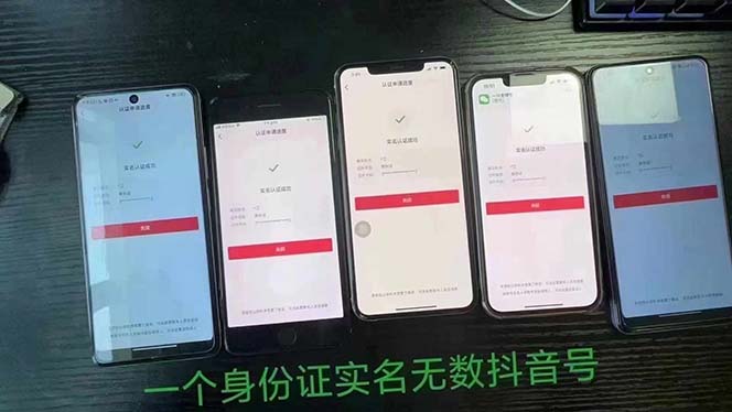 （11856期）抖音无限实名技术：一个SFZ号码可以十名无数个抖音账号，具体自己实操-2