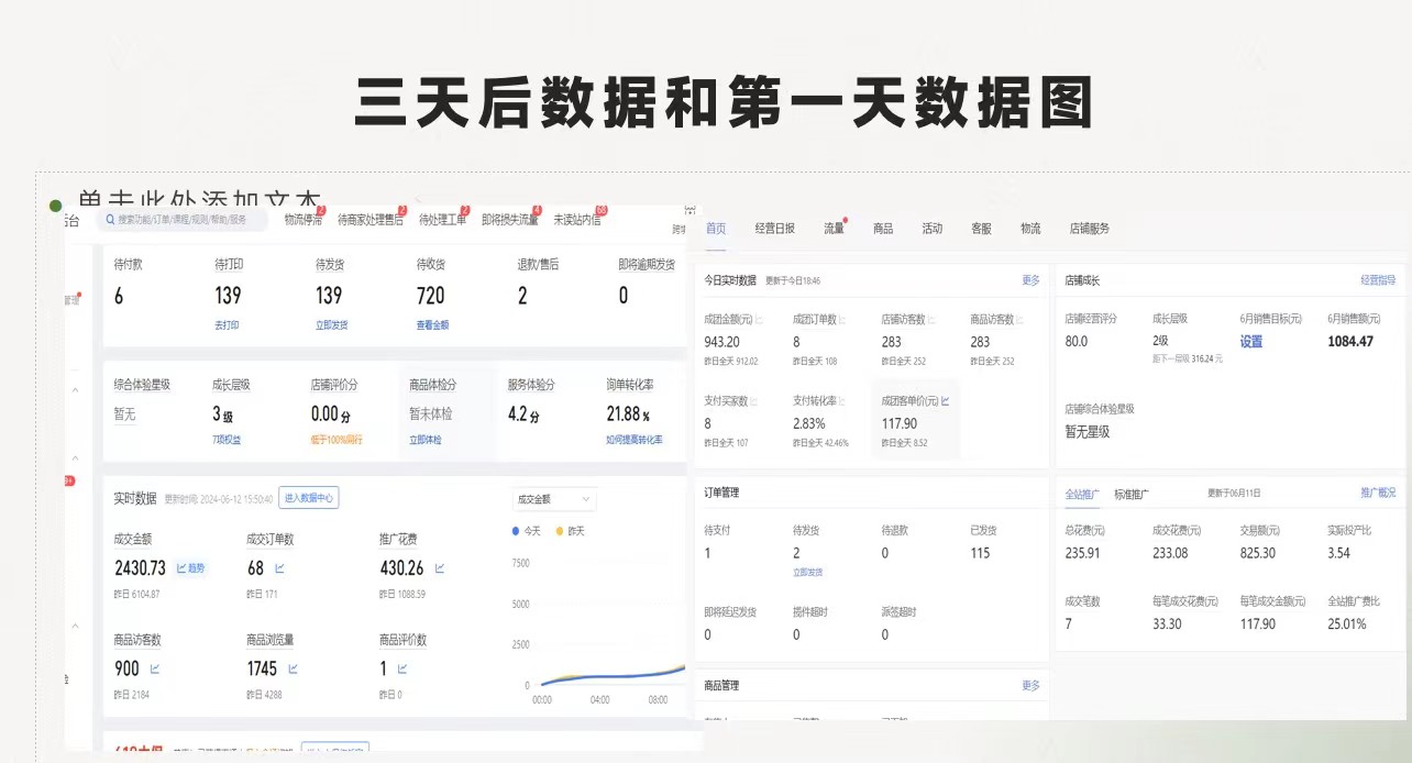 （11853期）拼多多 最新合作开店日收4000+两天销量过百单，无学费、老运营代操作、…-3