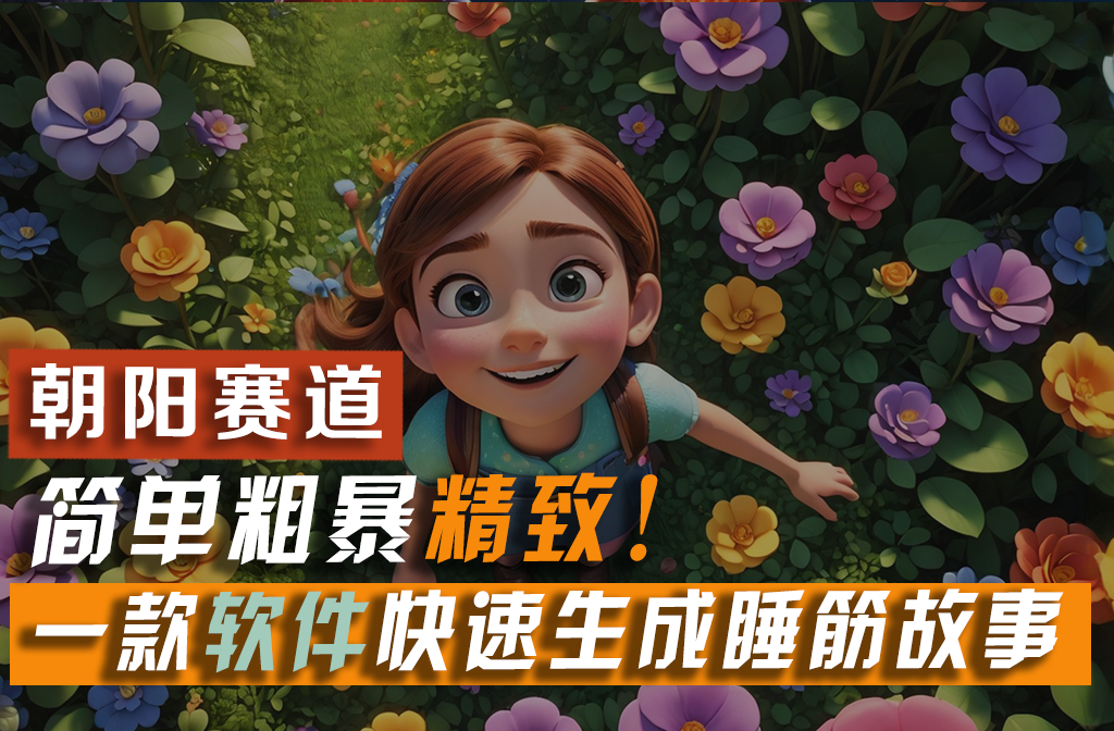 （11405期）利用一款软件5分钟一条爆款睡筋故事，简单粗暴精致！小白月入2w+-创奇社