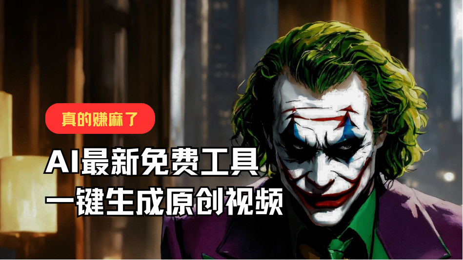 最新免费AI工具，一键生成原创视频，佛系搬运，轻松月入10000+！-创奇社 - AI前沿·副业变现·资源教程！