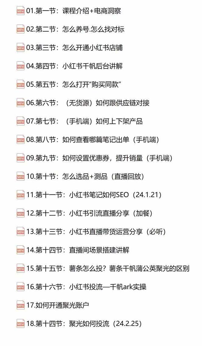 （12133期）小红书快速赚钱电商特训营：用简单方式通过小红书快速变现！-2