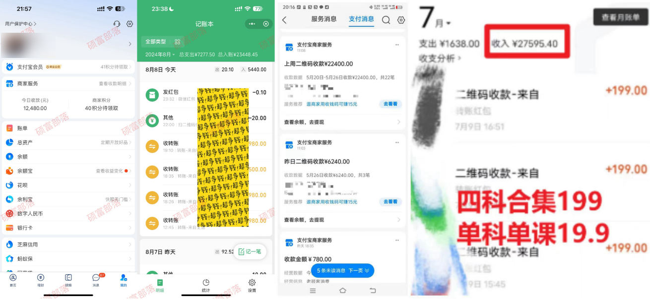 （12066期）学生卖考研合集，一天收5000（附3541G考研合集）-2