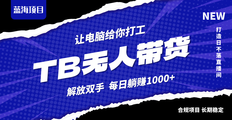 （12742期）淘宝无人直播最新玩法，不违规不封号，轻松月入3W+-创奇社