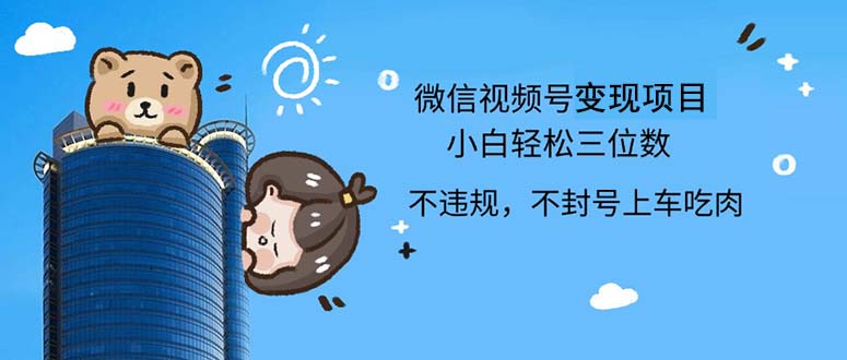 （12660期）2024最新微信视频号，0撸项目，自己玩，小白轻松日入三位数-创奇社