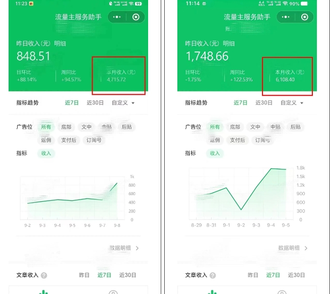 腾讯广告流量主项目，公众号图文玩法，月入过万-3
