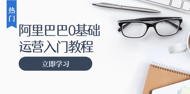 （13291期）阿里巴巴运营零基础入门教程：涵盖开店、运营、推广，快速成为电商高手-创奇社