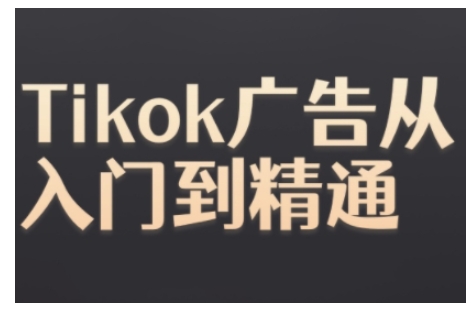 Tiktok Ads实操教程，Tiktok广告从入门到精通-创奇社 - AI前沿·副业变现·资源教程！