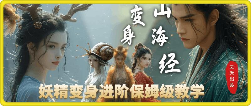 云天AI山海经变身视频教程，妖精变身进阶保姆级教学-1
