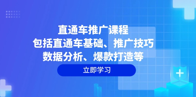 （14001期）直通车推广课程：包括直通车基础、推广技巧、数据分析、爆款打造等-创奇社
