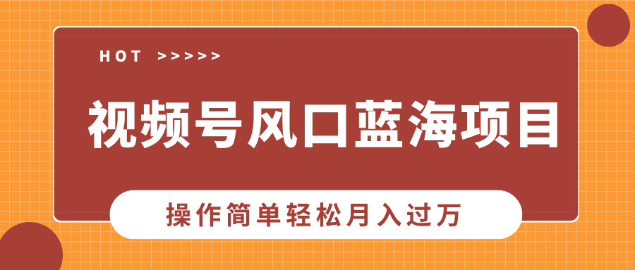 （13945期）视频号风口蓝海项目，中老年人的流量密码，操作简单轻松月入过万-创奇社