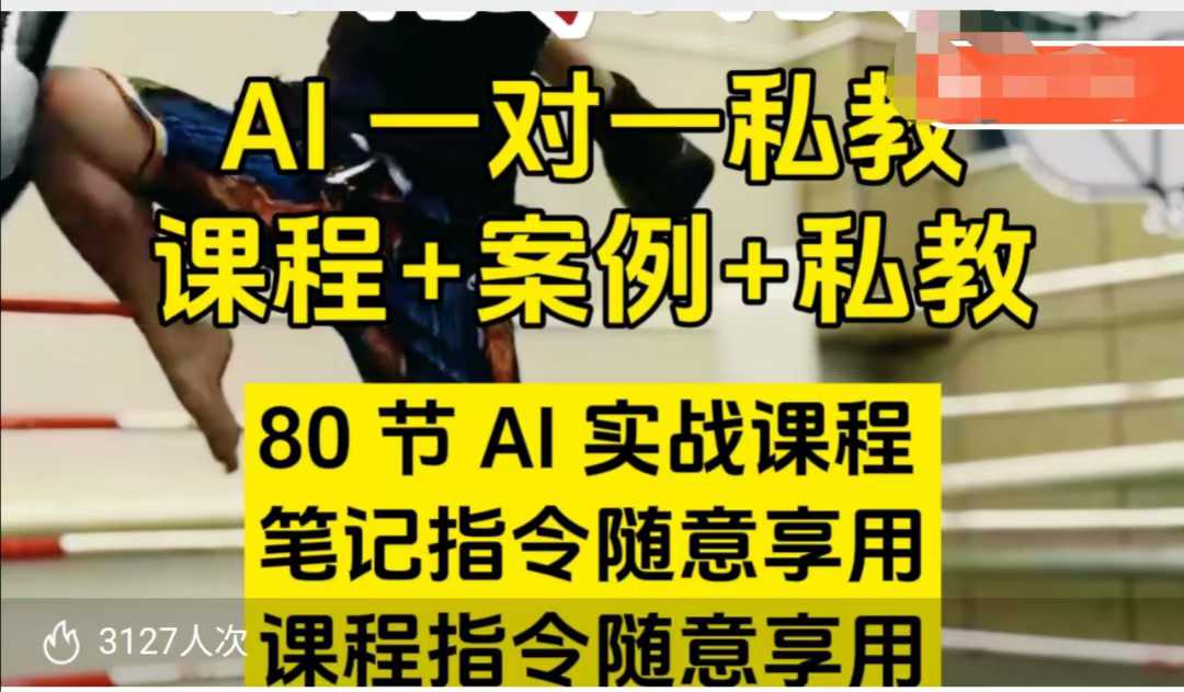AI指令实战课，课程+案例，80节AI实战课程，笔记指令随意享用，课程指令随意享用-创奇社