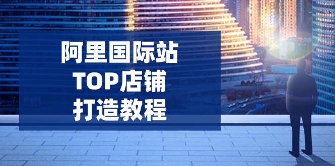 （14269期）阿里国际站TOP店铺打造教程：涵盖平台到高阶，解决运营难题，提升询盘-创奇社