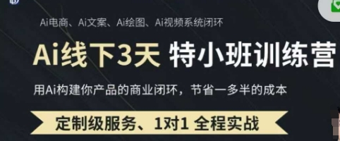 AI实操培训第20-21期线下，0基础保姆级教程，3月最新整理，企业获客、降本增效、打造超级个体-创奇社