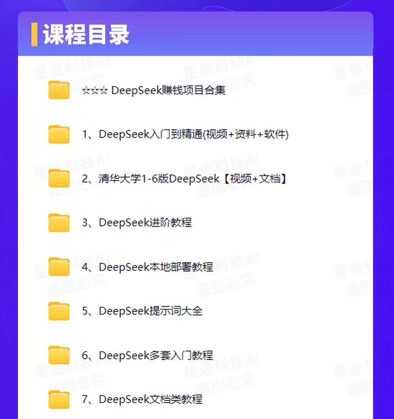 DeepSeek赚钱教程变现教程从入门到精通ai课程完整版使用教程视频-2