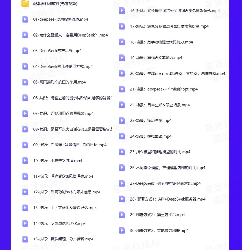 DeepSeek赚钱教程变现教程从入门到精通ai课程完整版使用教程视频-11