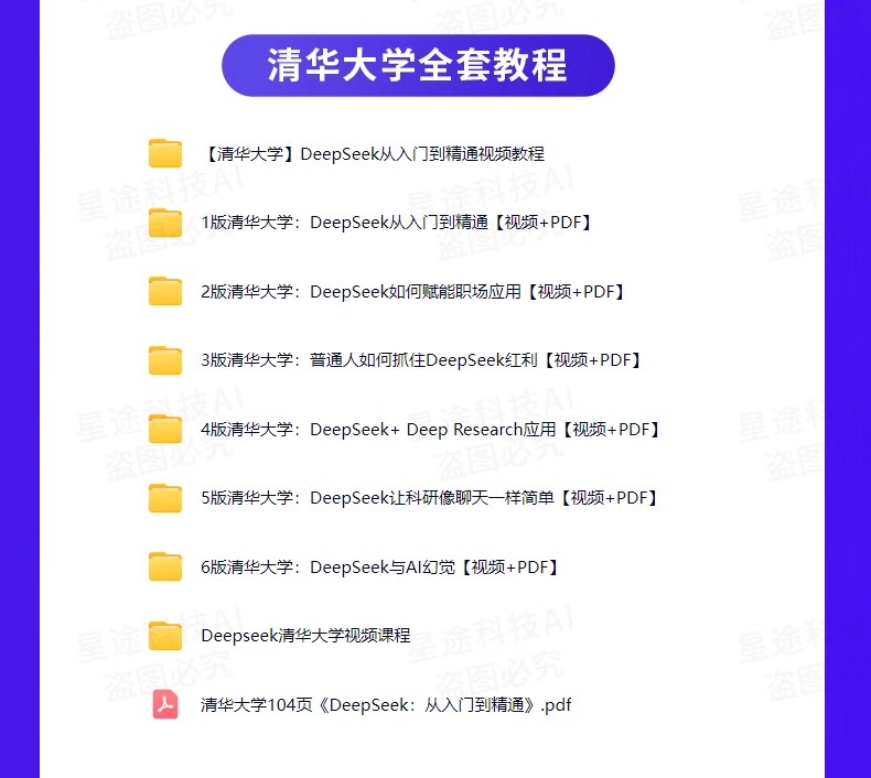 最新DeepSeek教程合集从入门到精通视频文档PDFAI大模型零基础-3