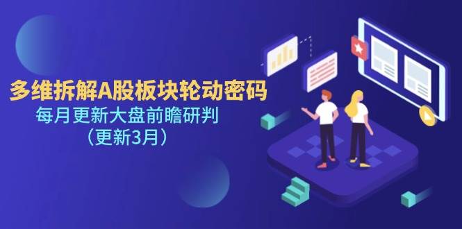 多维拆解A股板块轮动密码，每月更新大盘前瞻研判（更新3月）-创奇社