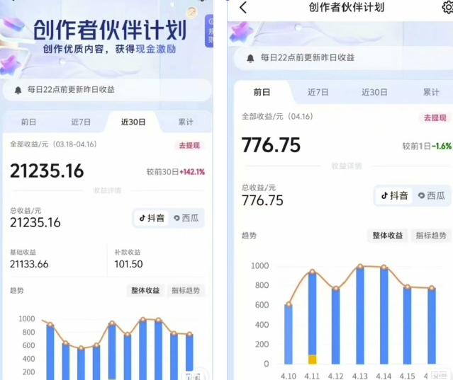 抖音海洋动物赛道新玩法，撸创作者伙伴计划，日入大几张，保姆级教程-2