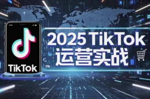 2025TikTok电商运营，掌握TikTok店铺运营核心技巧，实现低成本高转化-创奇社