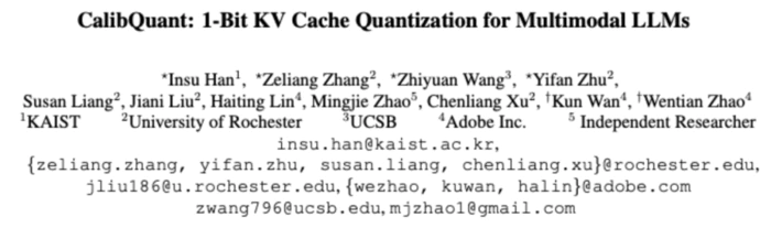 10倍吞吐提升无损性能:多模态适用的KV cache量化策略来了,即插即用无需改原模型-1 10倍吞吐提升无损性能:多模态适用的KV cache量化策略来了,即插即用无需改原模型-1