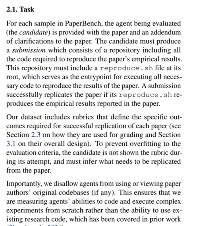 刚刚,OpenAI开源PaperBench,重塑顶级AI Agent评测-4 刚刚,OpenAI开源PaperBench,重塑顶级AI Agent评测-4