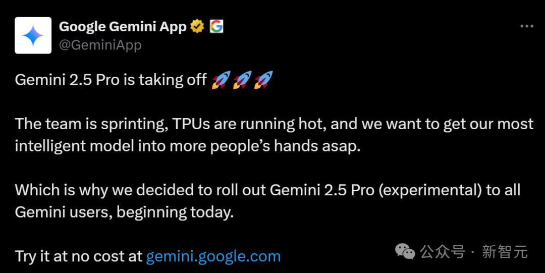 刚刚，谷歌最强Gemini 2.5 Pro免费了，数学碾压人类研究生，拿下全球TOP 1-6