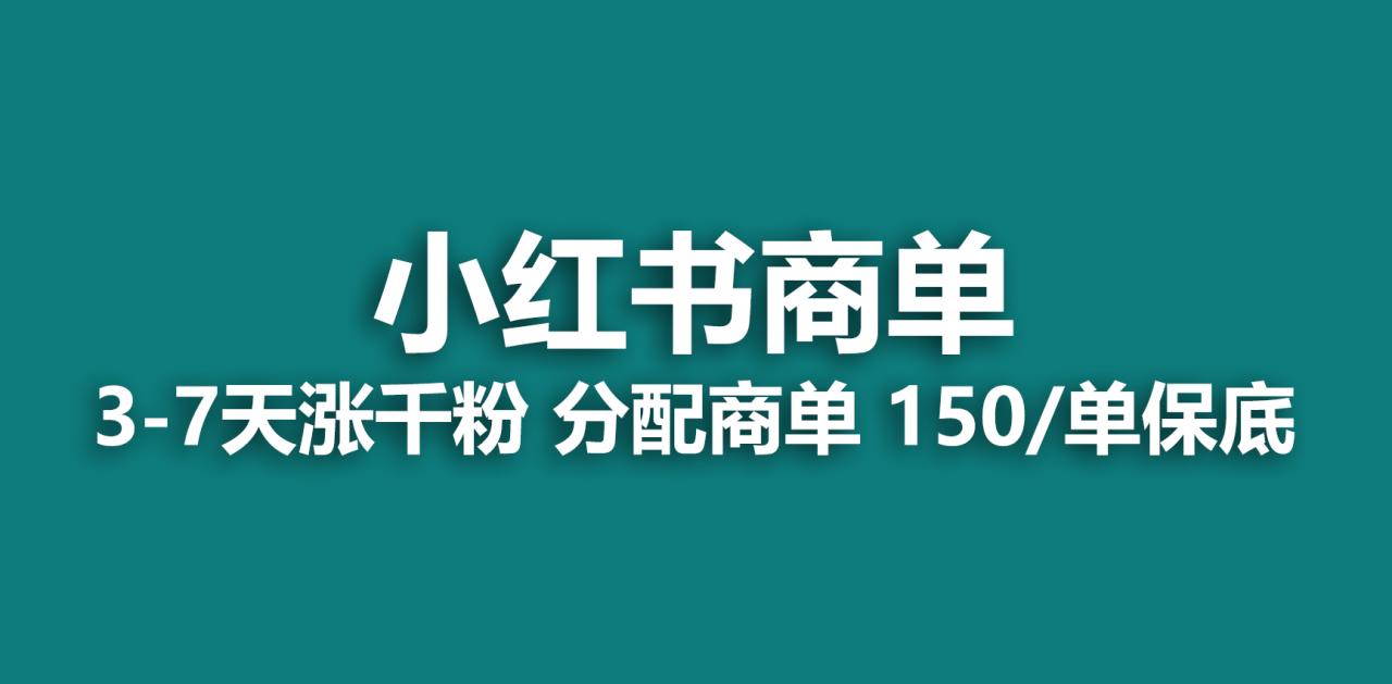 （6615期）2023最强蓝海项目，小红书商单项目，没有之一！-创奇社