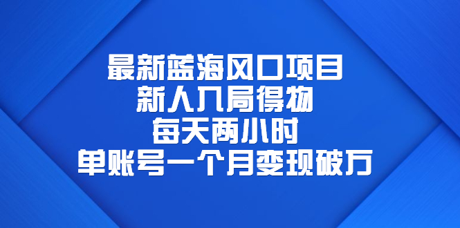 （6514期）最新蓝海风口项目，新人入局得物，每天两小时，单账号一个月变现破万-创奇社