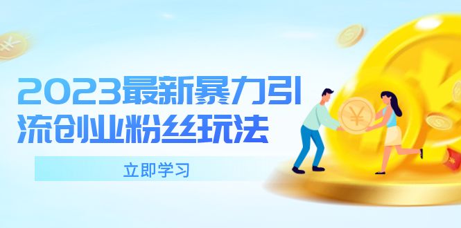 （5845期）2023最新暴力引流创业粉丝玩法，单日被动引流50+创业粉-创奇社